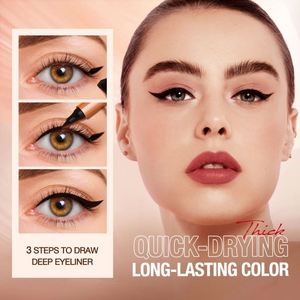 O.TWO.O Rebranding Eyeliner à tête éponge pour un dessin facile, lisse, à séchage rapide, effet œil de <span class=keywords><strong>chat</strong></span>, stylo tampon - Product Image 5