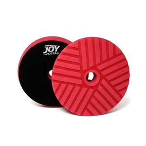 JoyDetail <strong>Aero</strong>-Line Foam Pad 5 Inches Buffering Polishing Pad 6" Dual Action Foam Pads DA Compound Buffing Sponge - Product Image 2