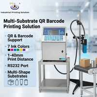 Imprimante jet d'encre CIJ multi-substrats PRIMA B600, machine de codage de date de péremption par lots (1-40 mm de distance) pour ligne d'emballage de cartons