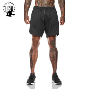 Pantalones cortos de verano para hombre, para Fitness, culturismo, informales, para gimnasio, para correr, entrenamiento - Product Image 2