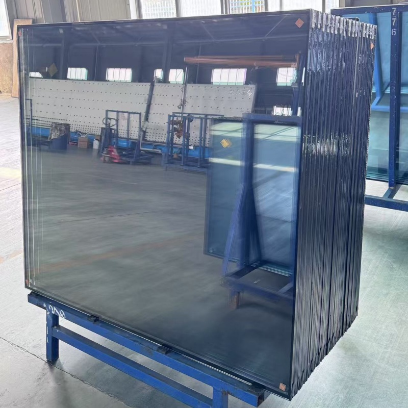 Customized Double-Layer Safety and Radiation Resistant Tempered Glass Modern Design for Curtain Wall Insulation for Villas
