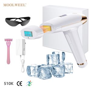 Moolweel T001i 21J Dispositivo de Depilación <span class=keywords><strong>IPL</strong></span> Portátil <span class=keywords><strong>Mini</strong></span> para Uso Doméstico, Depiladora de Luz Pulsada Láser de Alta Potencia para un Depilado Corporal sin Dolor - Product Image 1