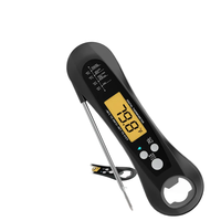 Thermomètre alimentaire numérique LCD étanche, contrôleur de température, hygromètre en plastique OEM/ODM pour cuisine, cuisson, barbecue, four
