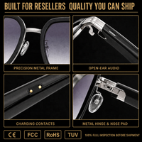 Lunettes Intelligentes : Appel Audio, Transmission Wi-Fi, Lecture Musicale, Casque Portable Intelligent 2026
