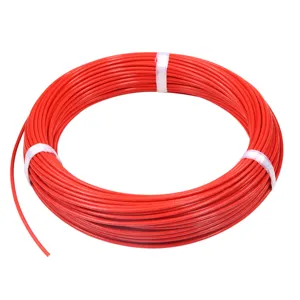 Fils en cuivre blanc et rouge, 20, 22, 24awg, 300V, 200C, FEP, UL1332, pour appareil domestique