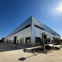 Estructura de Acero Resistente al Desgaste y a la Corrosión con Bajo Costo de Mantenimiento, Estructura de Acero para Naves Industriales