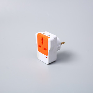 <b>Universal</b> Travel <b>Adapter</b> 100-240V AC Power Plug With Indicator Light European Standard ABS Material - Product Image 5