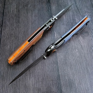 Couteau de poche pliant BM Crooked River 15080 DIY OEM EDC de survie en plein air avec clip dorsal, qualité industrielle pour le camping et la chasse - Product Image 3