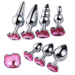 <span class=keywords><strong>Plug</strong></span> <span class=keywords><strong>anal</strong></span> en forme de chat en gros, mignon, kawaii, en métal, pour cosplay, jeux de rôle animalier |   Jouets anaux OEM/ODM - Product Image 2
