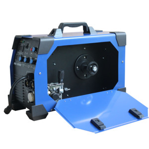 Hanzo Nouvelle Machine à Souder Portable 5-en-1 Inverter IGBT CO2/<span class=keywords><strong>MAG</strong></span>/TIG/MMA/Gaz MIG 180-250A Fil de 0,8 mm Cycle de Travail 60% Certifiée CE - Product Image 2
