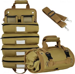 Free sample Custom Portable Car Seat Organizer <b>Tool</b> Bag Multiple Pockets Electrician Hardware Storage Waterproof <b>Tool</b> Roll Bag - Product Image 1
