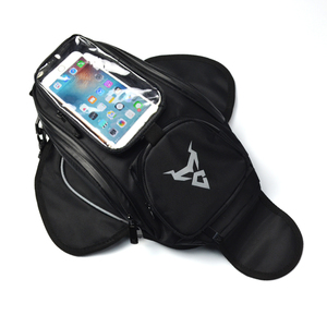 Haute capacité étanche <span class=keywords><strong>moto</strong></span> réservoir sac noir huile carburant réservoir sac Navigation magnétique <span class=keywords><strong>moto</strong></span> selle sac - Product Image 6