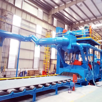 Machine de grenaillage électrique Chantier naval Nouvelle ligne de revêtement automatique Abrator Core Motor PLC Bearing Manufacturing Plant Brunishing