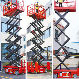 Plataforma Elevadora de <span class=keywords><strong>Tijera</strong></span> Eléctrica Móvil de 14 m con Capacidad de Carga de 320 kg, 500 kg, 1000 kg, Elevador Hidráulico de <span class=keywords><strong>Tijera</strong></span> para Operaciones en Altura - Product Image 2