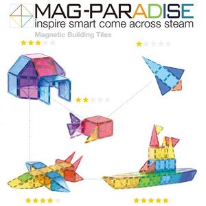 Jouets magnétiques KSF pour enfants, blocs magnétiques STEM pour tout-petits, jouets <span class=keywords><strong>de</strong></span> <span class=keywords><strong>construction</strong></span> préscolaires, jeux sensoriels <span class=keywords><strong>Montessori</strong></span> créatifs pour enfants - Product Image 5