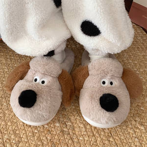 Nouveaux produits explosifs : Chaussons de chambre chauds à semelle PVC, doublure en peluche, type Baotou, de haute qualité et flambant neufs. - Product Image 3