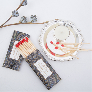 Allumettes de sécurité domestiques de qualité supérieure LIGHTING LOVER pour bougies, allumettes à tête rouge, allumettes longues en boîte - Product Image 5