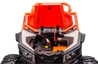 Voiture électrique puissante 24V pour enfants, buggy 2 places, batterie amovible, plastique, UTV 4853, moteurs, vitesse 8-15 km/h, lecteur MP4, 2-4 ans