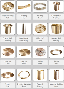 Ch420 Lập Dị ỐNg Lót 13 + 16 + 18 gia công trượt loại Máy Nghiền mặc các bộ phận Đồng mô hình vật liệu 442.9657-01 - Product Image 2