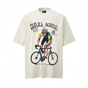 Vente en gros OEM/ODM de haute qualité personnalisé DTG Print 100% coton T-Shirt Commande en gros T-shirts pour hommes - Product Image 3