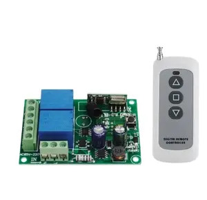 QIACHIP 433Mhz AC 250V 110V 220V 2CH RF Relay Receiver Module Universal Wireless Remote Control Switch For 433Mhz Remote Control