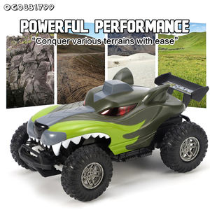1:16 4CH <strong>Wolf</strong> Outdoor Wireless 4wd <strong>Rc</strong> Off-road Remote Control Car Toy with Light - Product Image 3