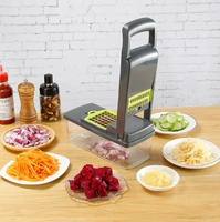 16 In 1 Multifunctionele Groentehakselsnijmachine Shredder Met Mand Fruitsnijmachine Aardappelversnipperde Wortelgadgets