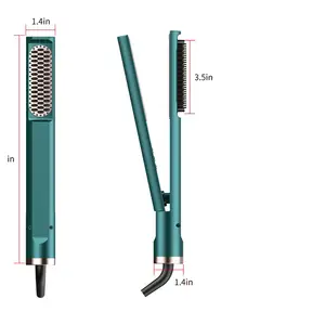 Lisseur à cheveux Curling lron 3-en-1 Lisseur plat pour femme