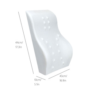 Cojines de asiento con diseño ergonómico para coche, silla de oficina para adultos, almohadas con memoria en la cintura - Product Image 6