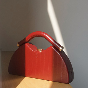 Sacs <span class=keywords><strong>de</strong></span> soirée <span class=keywords><strong>Euro</strong></span> Half Moon Box pour femmes, sacs à main <span class=keywords><strong>de</strong></span> luxe <span class=keywords><strong>de</strong></span> créateur, pochettes 2026, nouveauté <span class=keywords><strong>en</strong></span> PU avec poignée <span class=keywords><strong>en</strong></span> arc texturée - Product Image 3