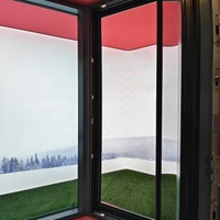 Puertas y Ventanas de Aluminio en Oferta, Ventana de Aluminio 6060 T66 con Aislamiento Térmico, Manija de Aluminio para Ventana en Venta