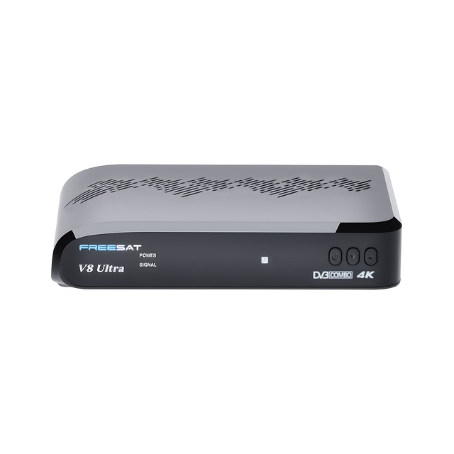 FREESAT V8 ULTRA 4K Digital Satellite Receiver DVB-S/S2/S2X,DVB+T/T2/ISDB-T/Cable(J.83A/C)/ATSC-C(J.83B) Combo Set Top Box