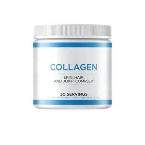 Free Customized Formulation and Logo Collagen Powder is effective in keeping hair smooth and maintaining healthy skin and nails