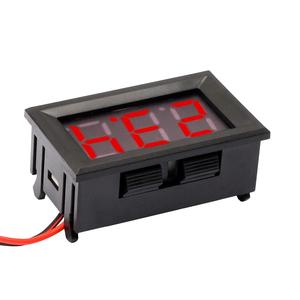 Detektor Voltmeter Digital LED 2 garis 0.56 inci DC 4.5-30V kapasitas tegangan Monitor Panel Tester Meter untuk sepeda motor mobil - Product Image 4