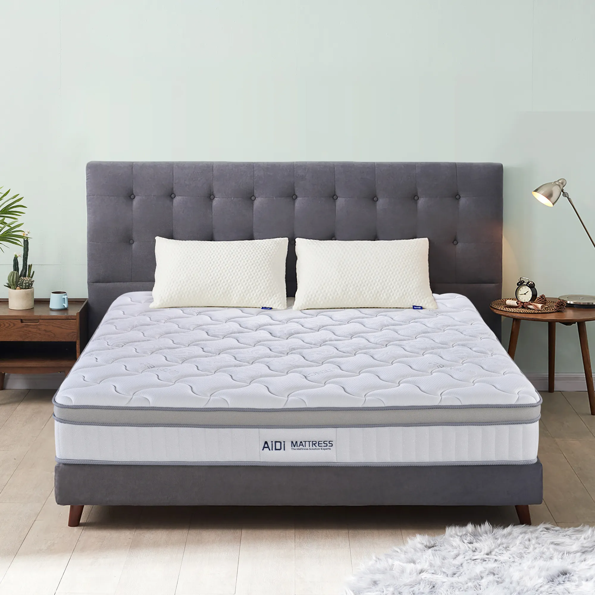 AIDI Oem Memory Foam 7 Zoned Nệm Tốt Và Thời Trang Phòng Ngủ Nệm Matelas Matrace Umatrasi