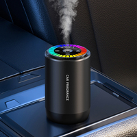 Diffuseur d'huiles essentielles pour voiture AeroScent Mini sans eau avec projection d'étoiles, capacité de 50 ml, alimentation USB, garantie 1 an, métal