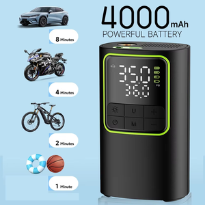 Offre Spéciale pompe à <span class=keywords><strong>air</strong></span> de voiture sans fil électrique Intelligent Portable tout-terrain voiture vélo pneu pompe à <span class=keywords><strong>air</strong></span> - Product Image 3