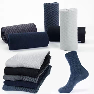 Custom Logo Wholesale Men's Business Crew Socks Customizable Colors Sporty for Cuff & Bottom Use <b>High</b> Quality - Product Image 3