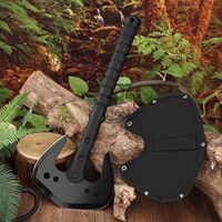 Hache tactique de survie en plein air, hache de camping multi-outils, marteau et hache EDC