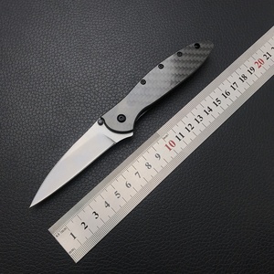 Leek <b>1660</b> Carbon Fiber Pocket Knife 2.95 Inches Multi Purpose Camping Folding Knife Outdoor Survival Hunting Tool Daily Knife - Product Image 6