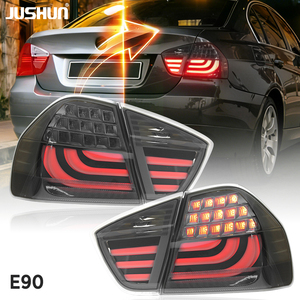 JUSHUN Auto Accessoires de voiture pour BMW Série 3 E90 Lentille claire <span class=keywords><strong>Feux</strong></span> <span class=keywords><strong>arrière</strong></span> 05-08 09-12 Plug and Play Feu <span class=keywords><strong>arrière</strong></span> État neuf - Product Image 1