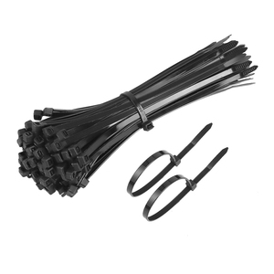 Fascette stringicavo in nylon nere 2.5x100mm all'ingrosso, prezzo diretto di fabbrica per elettricisti, appaltatori e rivenditori - Product Image 6