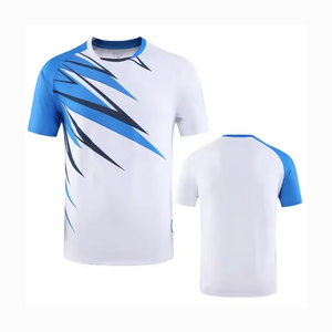 Maillots de badminton de qualité supérieure, design élégant, couleur personnalisée, manches courtes, maillot de badminton - Product Image 2