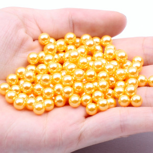 <span class=keywords><strong>Perles</strong></span> rondes brillantes en résine sans trou, de tailles variées, pour la création de coques de téléphone et de cadeaux, fournitures pour poupées et animaux DIY faites à la main - Product Image 2