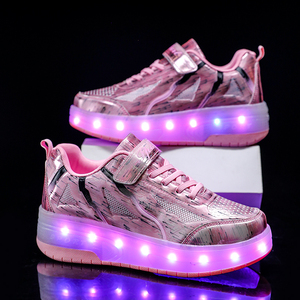 Patines con Ruedas para Niños y Niñas, Patines con Luces LED, Carga USB, Patines con Ruedas Retráctiles - Product Image 5