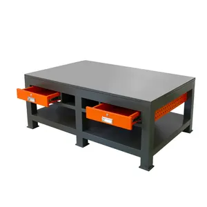 Mold flying table workshop assembly repair and maintenance steel plate operating table anti-static mat bench heavy workbench