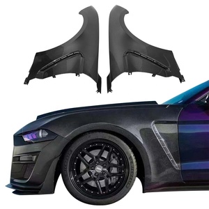 Kits de Carrocería para Mustang S550 2018-2023, Guardabarros Delanteros de Fibra de Carbono Estilo GT350, Reemplazo LARIDAS 100% Compatible, 1 Año de Garantía - Product Image 1