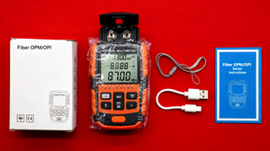 Мини-оптический Волоконно-оптический измеритель мощности 4-в-1 испытательное оборудование измеритель мощности визуальный локатор неисправностей сетевой кабель тестер APC SC DC 12 В мощность - Product Image 5
