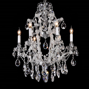 ثريا ماريا تيريسا تقليدية فاخرة من الزجاج قلادة مصباح للدرج ديكور الزفاف ولائم قاعة كريستال - Product Image 5