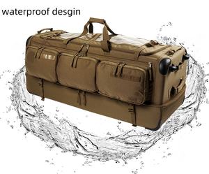 Bolsa de viaje táctica de nailon 186L hecha a medida, impermeable, de camuflaje, resistente, con cierre de cremallera, Unisex, Vintage, Extra - Product Image 2